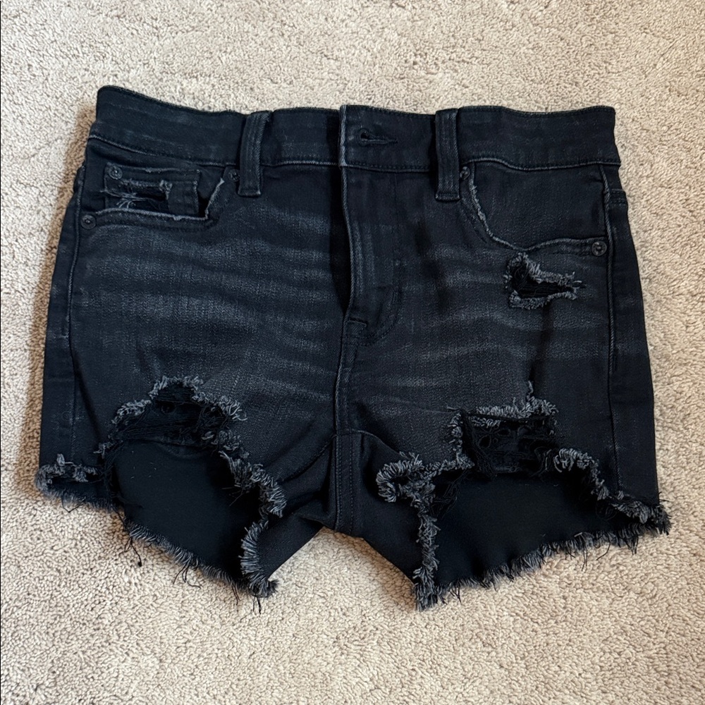 American Eagle High Rise Shortie Shorts